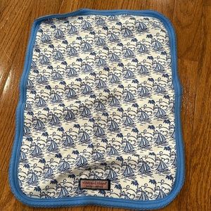 Vineyard vines burp cloth/ mini blanket
